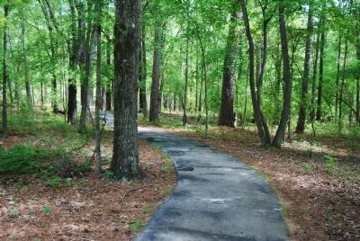 Start of the Walking Trail at Ninety Six National Historic Site image. Click for full size.