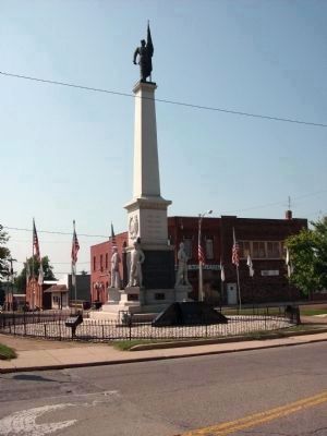 Soldiers and Sailors Monument Marker image. Click for full size.