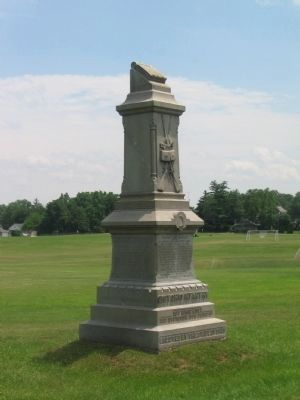 61st Ohio Infantry Monument. Click for full size. 61st Ohio Infantry Monument image. Click for full size.