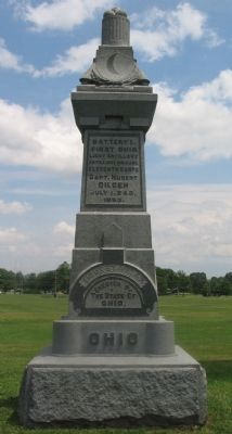Battery I, First Ohio Light Artillery Monument image. Click for full size.