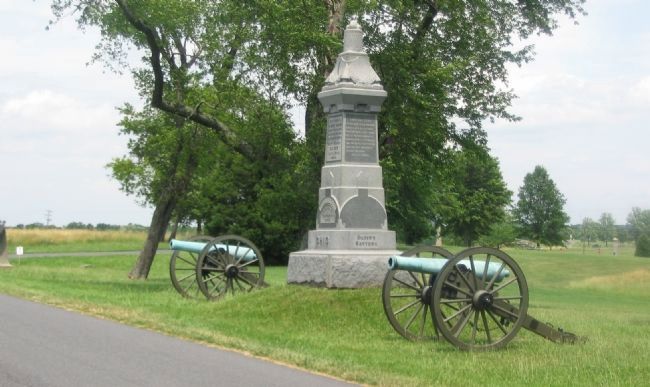 Battery I, First Ohio Light Artillery Monument image. Click for full size.