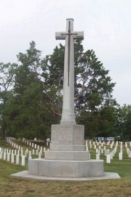 Canadian Cross of Sacrifice Marker image. Click for full size.