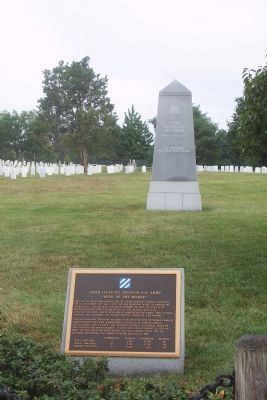 Third Infantry Division, U.S. Army Monument, "In Memory of Our War Dead" image. Click for full size.