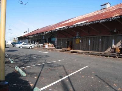 Newcastle Freight Depot - Looking North. Click for full size. Newcastle Freight Depot - Looking North image. Click for full size.