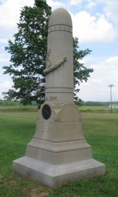 82nd Illinois Infantry Monument image. Click for full size.