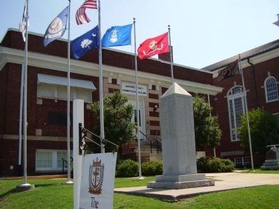 Cherokee County Veterans Memorial Marker image. Click for full size.