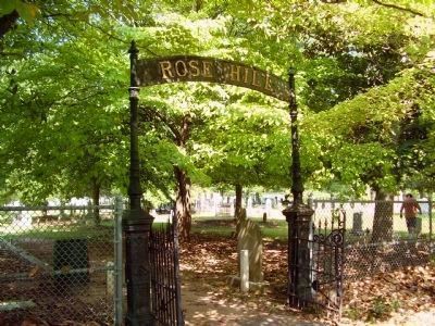 Rose Hill Cemetery image. Click for full size.