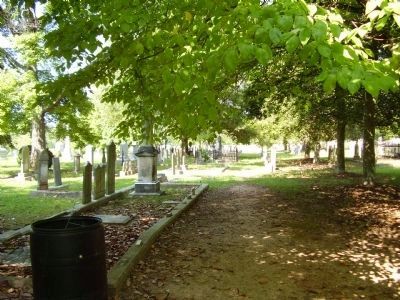 In side Ross Hill Cemetery image. Click for full size.