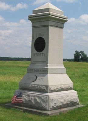 119th New York Infantry Monument image. Click for full size.