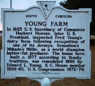 Young Farm Marker image. Click for full size.