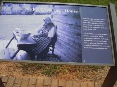 Robert Scruggs House Marker image. Click for full size.