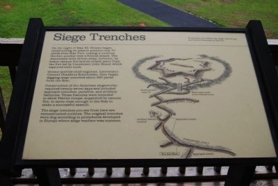 Siege Trenches Marker image. Click for full size.
