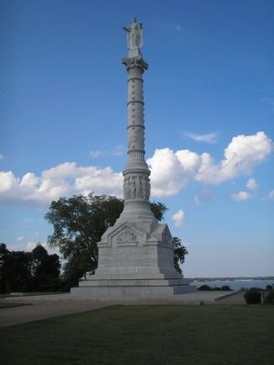 Yorktown Victory Monument image. Click for full size.