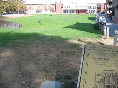 Site of the New England Seed Store. Click for full size. Site of the New England Seed Store image. Click for full size.