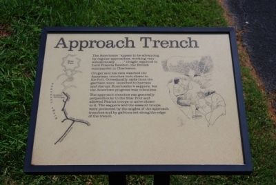 Original Approach Trench Marker image. Click for full size.