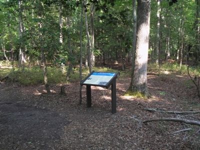 Marker on the Two Forts Walking Trail image. Click for full size.