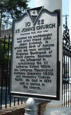 St. John's Church Marker. Click for full size. St. John's Church Marker image. Click for full size.