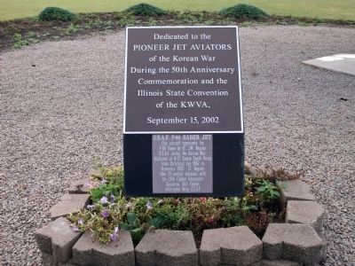 Pioneer Jet Avaitors of the Korean War Marker image. Click for full size.