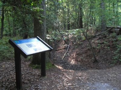 Marker in Newport News Park. Click for full size. Marker in Newport News Park image. Click for full size.
