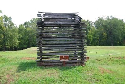 Reconstructed Rifle Tower, Facing East image. Click for full size.