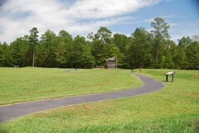 Walking Path Leading to The Attack Marker image. Click for full size.