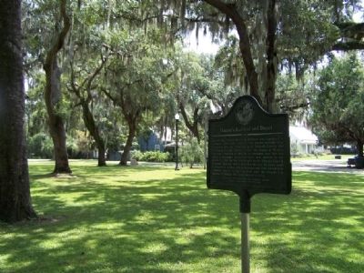 Darien's Railroad and Depot Marker image. Click for full size.