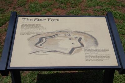 Original The Star Fort Marker image. Click for full size.