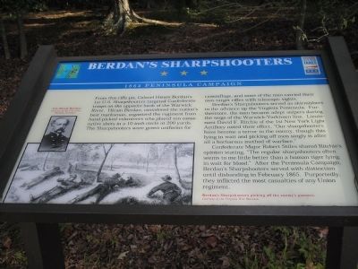 Berdans Sharpshooters Marker image. Click for full size.