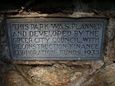 Spring-Wood Park Marker. Click for full size. Spring-Wood Park Marker image. Click for full size.