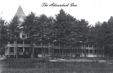 Adirondack Inn Postcard image. Click for full size.