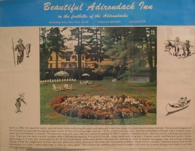 Adirondack Inn Brochure image. Click for full size.