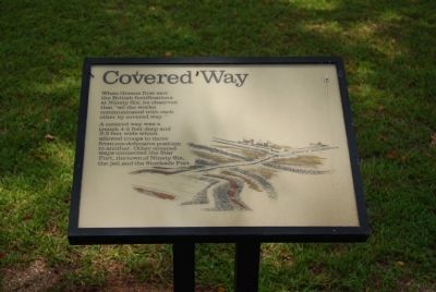 Original Covered Way Marker image. Click for full size.