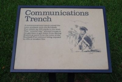 Original Communications Trench Marker image. Click for full size.