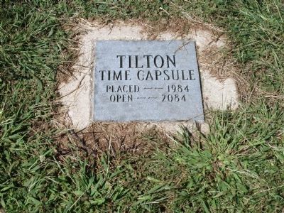 Tilton Time Capsule image. Click for full size.