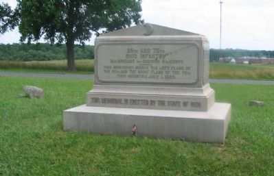 25th and 75th Ohio Infantry Monument image. Click for full size.