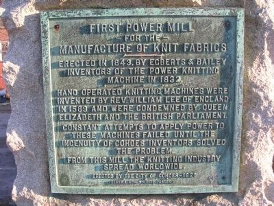 First Power Mill Marker. Click for full size. First Power Mill Marker image. Click for full size.