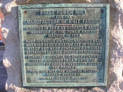 First Power Mill Marker image. Click for full size.