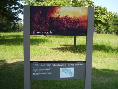 January 17, 1781 Marker. Click for full size. January 17, 1781 Marker image. Click for full size.