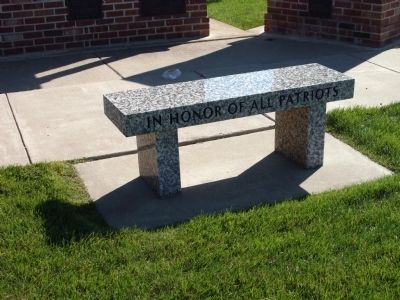 Right Bench at Patriot Park. Click for full size. Right Bench at Patriot Park image. Click for full size.