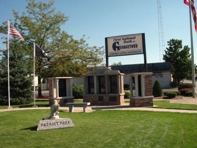 Another View of Patriot Park Marker. Click for full size. Another View of Patriot Park Marker image. Click for full size.