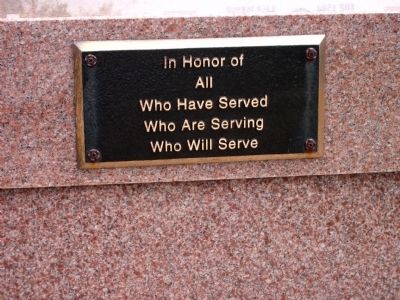 Georgetown Parade of Patriots Monument Marker. Click for full size. Georgetown Parade of Patriots Monument Marker image. Click for full size.