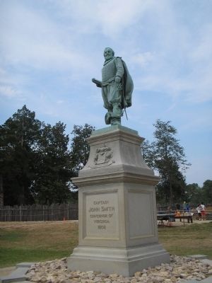 Statue of Captain John Smith image. Click for full size.