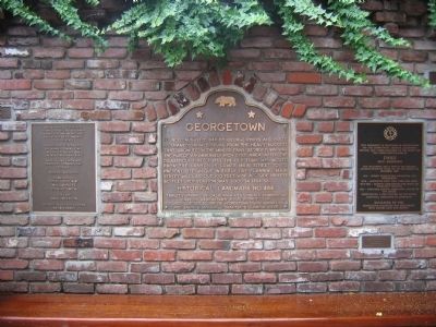 Georgetown Volunteer Firemen Marker image. Click for full size.