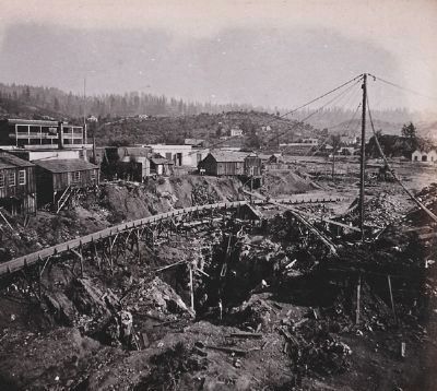 Soldier's Gulch - circa 1860-1870 image. Click for full size.