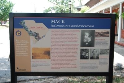 McCormick County / MACK Marker image. Click for full size.