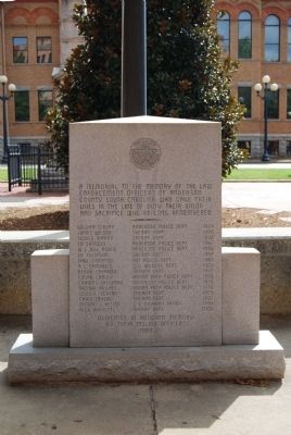 Law Enforcement Officers Memorial Marker image. Click for full size.