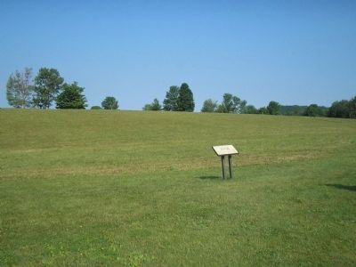Marker on the Hubbardton Battlefield. Click for full size. Marker on the Hubbardton Battlefield image. Click for full size.
