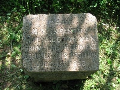 54th New York Infantry Monument. Click for full size. 54th New York Infantry Monument image. Click for full size.