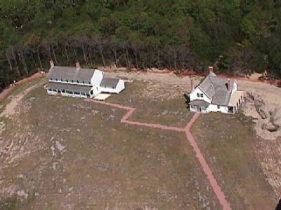 View from the top of Cape Hatteras Lighthouse.. Click for full size. View from the top of Cape Hatteras Lighthouse. image. Click for full size.