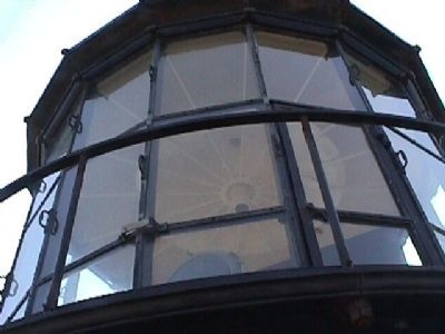 Picture of the light - Cape Hatteras Lighthouse.. Click for full size. Picture of the light - Cape Hatteras Lighthouse. image. Click for full size.